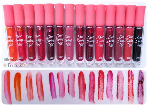 These lip tints are really pretty and come with a huge colour selection, but there are quite a few similar colours!oranges 1.26pinks 3.17reds 4.50browns 7. Little Porcelain Princess: Provided for Review: Etude ...