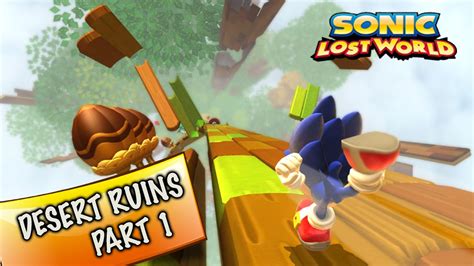 Sonic Lost World Playthrough Wii U Desert Ruins Part 1 Youtube