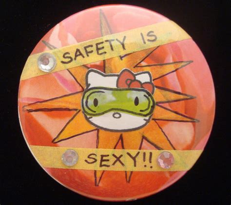 Safety Is Sexy Badge Cerf