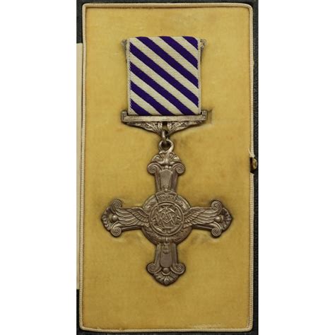 Ww2 Distinguished Flying Cross In Original Case Dated 1944