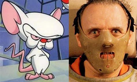 Watch Voices From Pinky And The Brain Re Enact A Scene From Silence Of The Lambs
