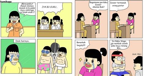 Komik Strip Persoalan Hidup Para Guru Ini Bikin Pengen Ketawa