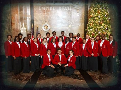 Freeport High School Choir Croons At Empire State Building Freeport