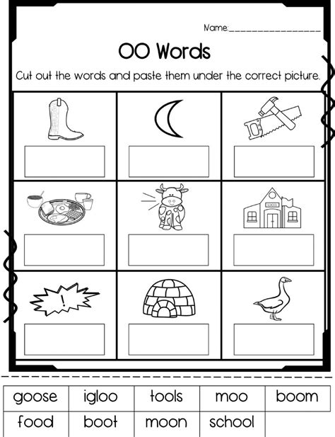 Phonics bloom create interactive online phonics games to help teach children the relationship between letters and sounds and develop the skills needed to read and write. Oo Sound worksheet