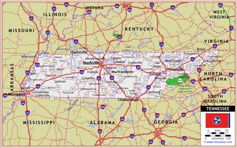 Map Of Alabama And Tennessee Cities