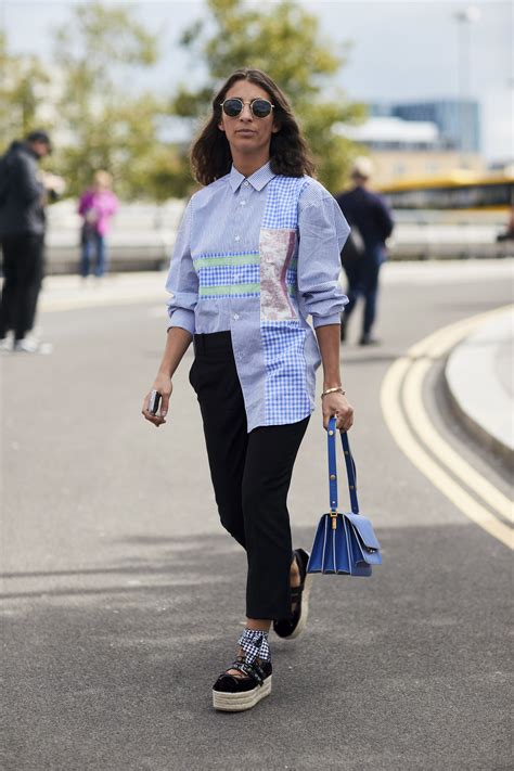 London Fashion Week Street Style Spring 2018 Day 3 Cont The Impression
