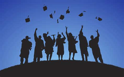 Illustration of university graduates - Download Free Vectors, Clipart ...
