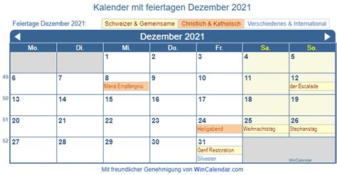 Druckfähig Ch Kalender Zum Drucken Dezember 2021
