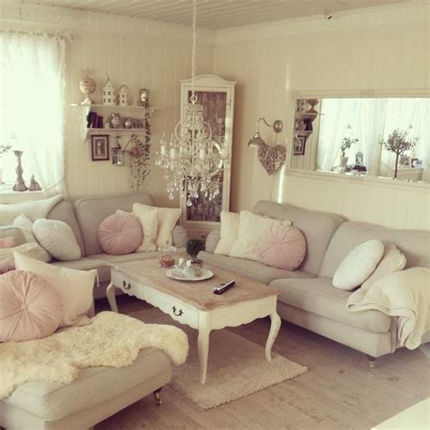 23 Charming Modern Shabby Chic Living Rooms Home Decoration And