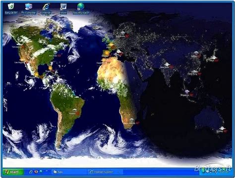 World Clock Desktop Screensaver Download Free