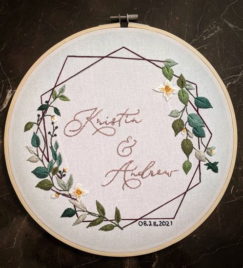 Custom Wedding Embroidery | Etsy
