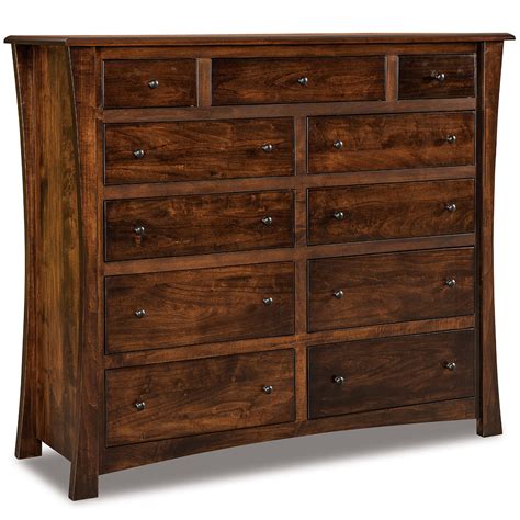 Matison Amish Double Chest Of Drawers Amish Dressers Cabinfield