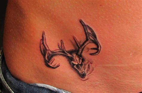 As a symbol of family, particularly one that enjoys hunting, the stag and doe are. deer+skull+tattoo+pics | Deer Skull Tattoos - Designs and ...