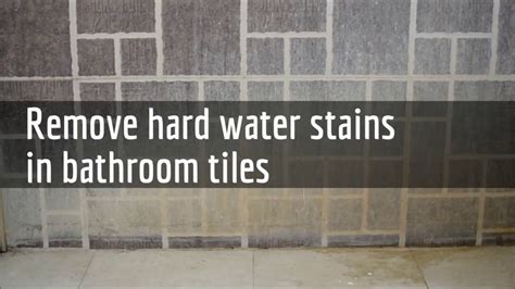 How To Clean Tough Bathroom Tile Stains Rispa