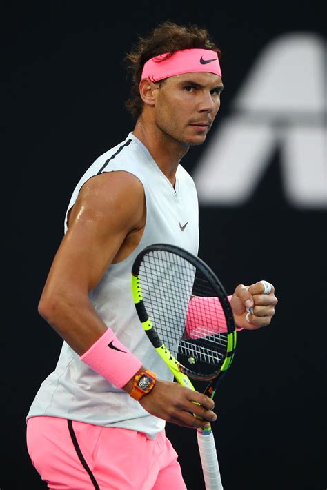 Spanish tennis ace rafa nadal once again tops the list of sportsmen who spaniards would like to i'm posting the pic here from that link. Rafa Nadal 2018 Australian Open Nike Outfit sleeveless top ...