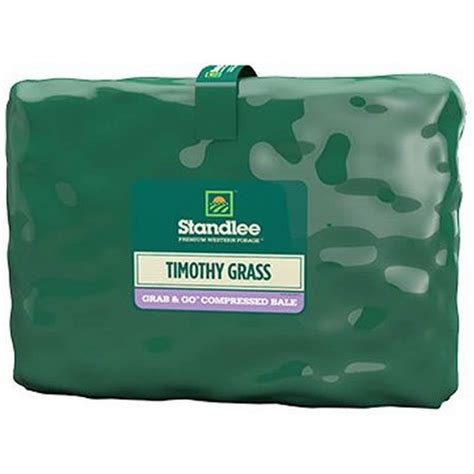 Standlee Premium Timothy Grass Grab And Go Compressed Bale Of Forage 50