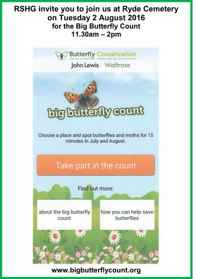Big Butterfly Count Rshg Rshg