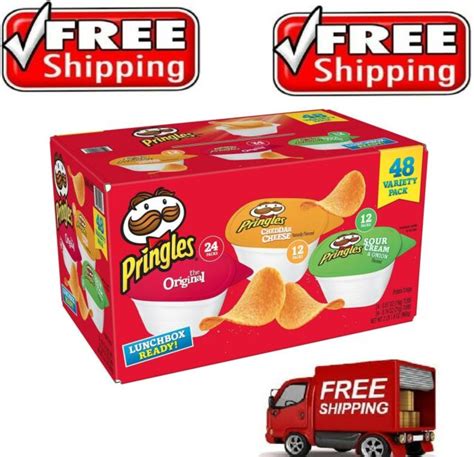 Pringles Snack Stacks Variety Pack 48 Ct Ebay