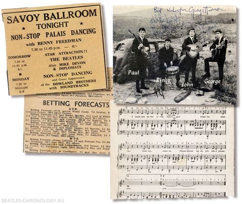 7 April 1963 UK Savoy Ballroom Southsea Portsmouth Beatles And