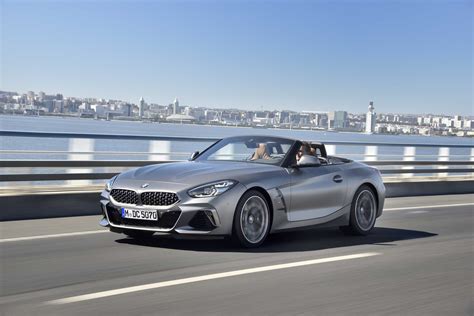 The New Bmw Z4 M40i Roadster In Color Frozen Grey Ii Metallic And 19 M