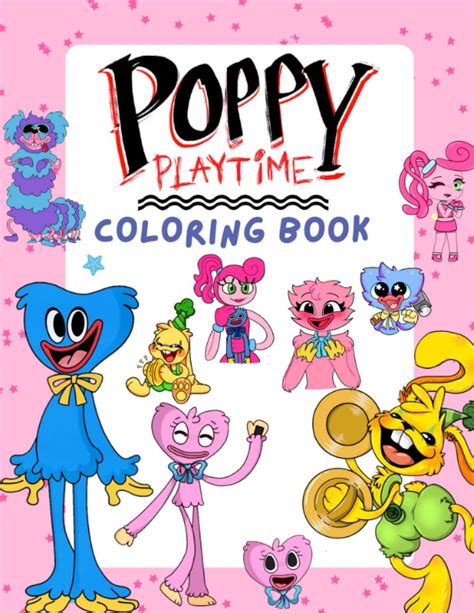 Buy Poppy Playtime Coloring Book 60 High Quality Colouring Pages For All Fans Poppy Playtime