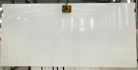 Chinese Pure White Quartz Slabs For Countertops