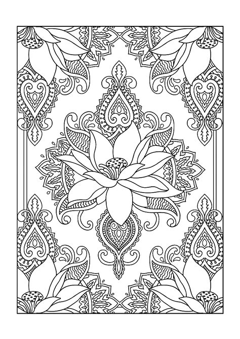 Free Printable Coloring Designs For Adults Free Printable