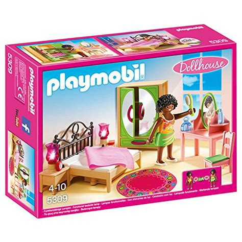 Playmobil Dollhouse Master Bedroom Set 5309 For Kids 4 To 10
