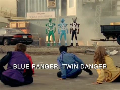 Recommended gear the boss has no. "Blue Ranger, Twin Danger" Episode Guide (#660) - GrnRngr.com