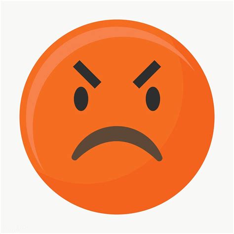 Angry Face Emoji Angry Cartoon Emoji Faces Emoticon Emoji Drawings Logo Face Png Logo