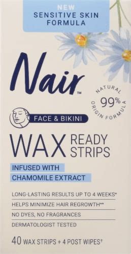 Nair™ Face And Bikini Wax Ready Strips 40 Ct Ralphs