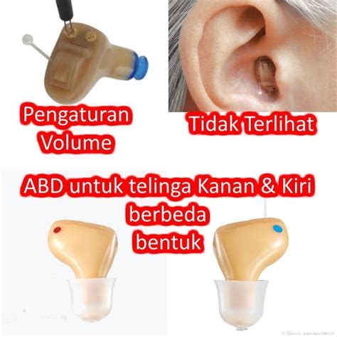 Jual Alat Bantu Dengar Bion A111 Terkecil Tipe Dalam Lubang Telinga