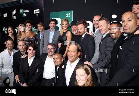 The Cast Of Breaking Bad Amc S Premiere For The Final Season Of