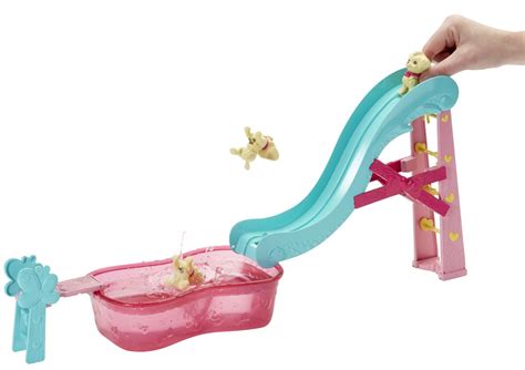 Barbie Chelsea Flippin Pup Pool Play Set