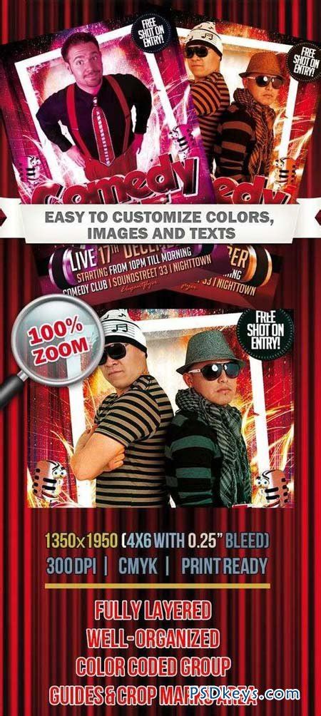 The blackout club build 20210813. Comedy Night - Club and Party Flyer PSD Template » Free ...