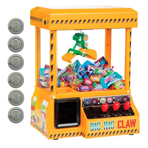 Kids Mini Claw Machine Grabber Arcade Game Toys Candy Ts Electronic