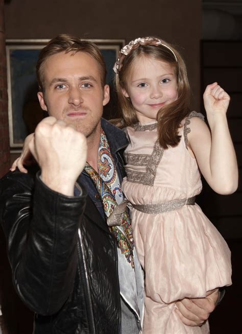 Ryan And Faith Held Up Their Fists For An Adorable Snap At A Blue