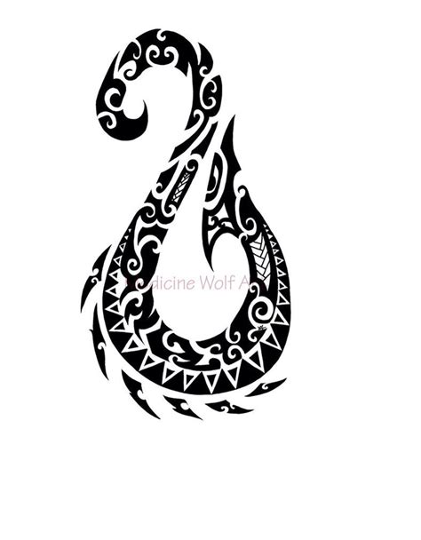 Maori Fish Hook Tattoo Designs Best Tattoo Ideas