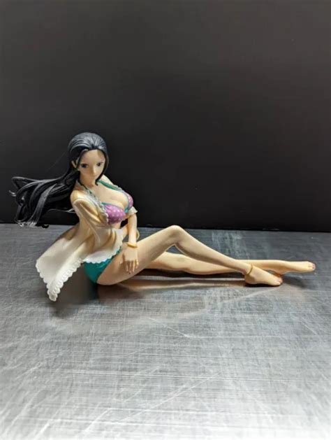 New 10cm One Piece Boa Hancock Swimsuit Sitting Girl Pvc Action Figure