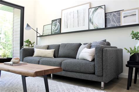 How To Decorate Around A Gray Sofa