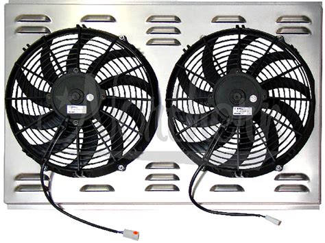 Electric Fan And Shroud Combo Kits Dual 12 Electric Fan And Shroud 14 7