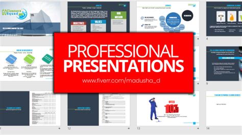 Create Professional Power Point Presentation Design By Madushad Fiverr