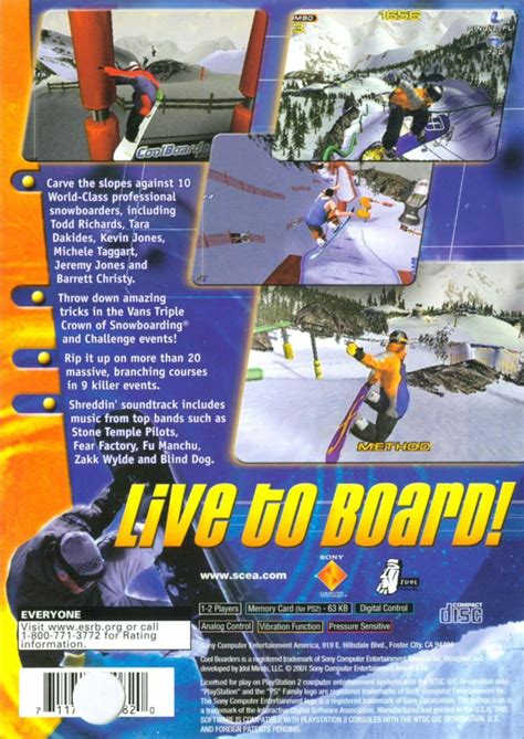 Cool Boarders 2001 Details Launchbox Games Database