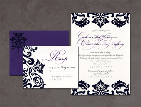 Traditional Wedding Invitation Card Template Best Design Idea