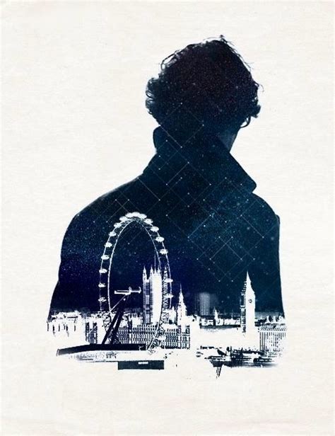 Sherlock Silhouette Sherlock Holmes Sherlock Fandom Jim Moriarty
