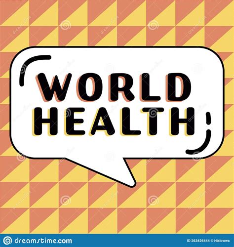 Text Showing Inspiration World Health Word For World Day Of Action