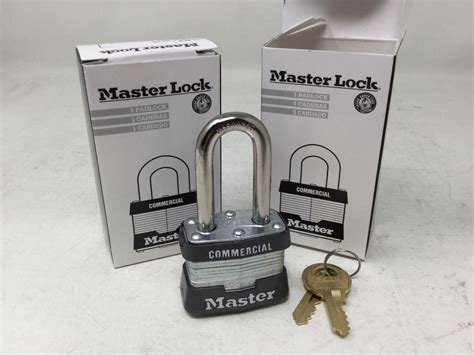 Master Lock Commercial Padlock And Key Set 2 Sets