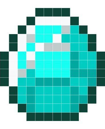 Diamond Pixel Art Grid