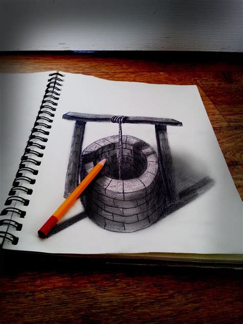This is called adding the model to the drawing. 27+ 3D Pencil Drawings, Art Ideas | Design Trends ...