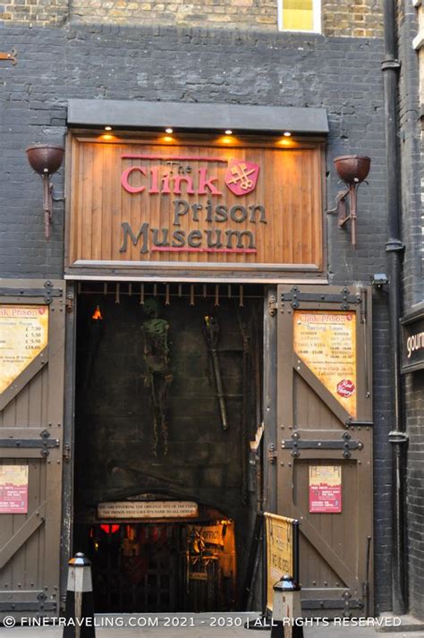 Clink Prison Museum Things To Do In London Fine Traveling